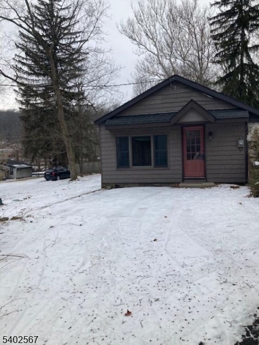 2 bedroom home, newly renovated on one full acre! Quiet dead-end street in desirable Flanders neighborhood.  Public water. New septic system installed. Detached 2-car garage has very large shed attached. Hobbyists or contractors can utilize shed. Home has easy access to Rt. 206 and I-80 and nearby shopping.  Excellent schools.