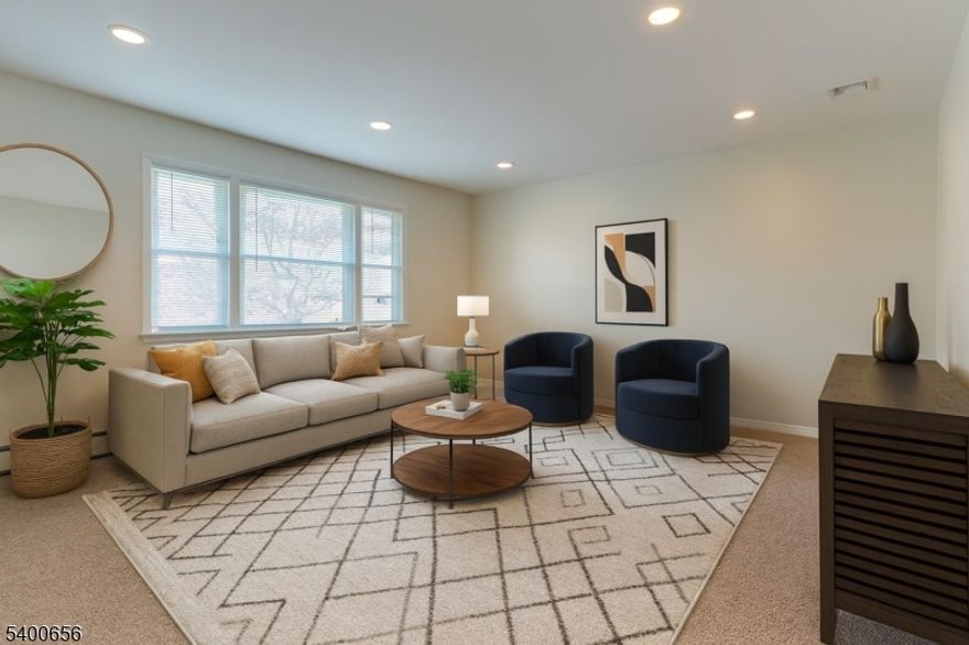 Move right into this pristine and beautifully maintained second-floor apartment! Nestled on a wide residential street, this home reflects true pride of ownership, offering a quality living space that's clean, bright, and move-in ready. Enjoy a spacious, updated eat-in kitchen featuring a brand-new dishwasher and wall oven, stainless steel refrigerator, gas cooktop, and exhaust hood perfect for everyday cooking and entertaining. The generous living room is enhanced with modern recessed lighting, creating a warm and inviting atmosphere.A renovated full bathroom and an abundance of natural light further elevate the comfort of this home. The oversized primary bedroom offers two closets for excellent storage. Additional features include fresh paint, new mini blinds, dimmer light switches, and attic access for extra storage. Conveniently located just steps from the supermarket, public transportation, parks, and laundry, this property delivers comfort and convenience in a wonderful residential setting.