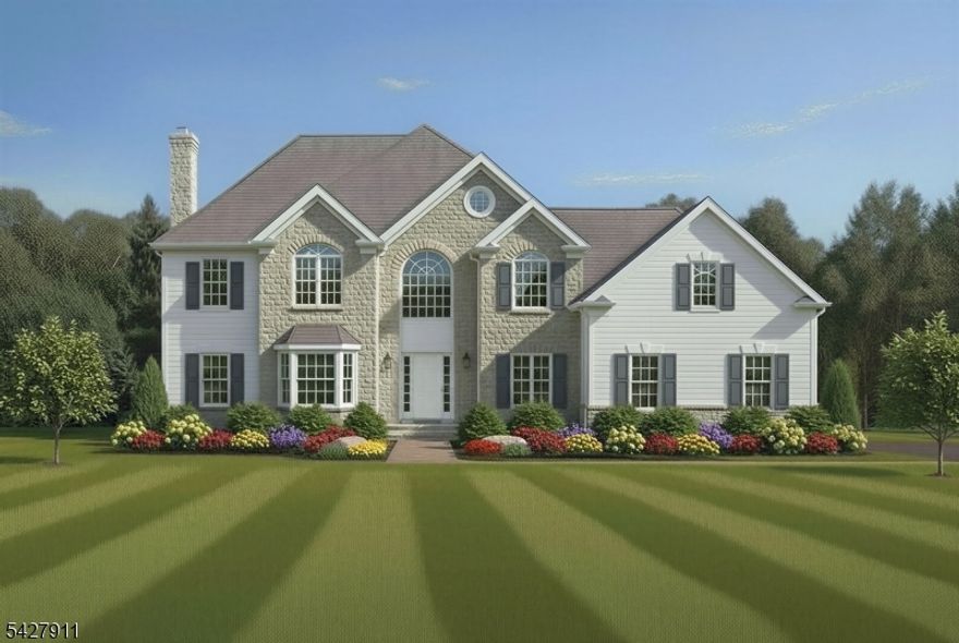 The home you've been dreaming of is ready to be built in the prestigious Balmoral Estates. Just moments from Crystal Springs Country Club and the resort's world-class amenities   including three championship golf courses and the Mountain Creek ski area   this residence offers the ultimate balance of luxury and lifestyle, all within 49 miles of New York City. Experience timeless elegance in this stately 5,300-square-foot center-hall Colonial. Designed with both grandeur and comfort in mind, it showcases a symmetrical facade, refined architectural detailing, and an open layout ideal for modern living. The gourmet kitchen features a sprawling center island, custom cabinetry, stone countertops, and premium stainless-steel appliances. Gleaming hardwood floors flowing throughout the main living area and tile in the Kitchen and Baths, creating a seamless sense of warmth and sophistication.