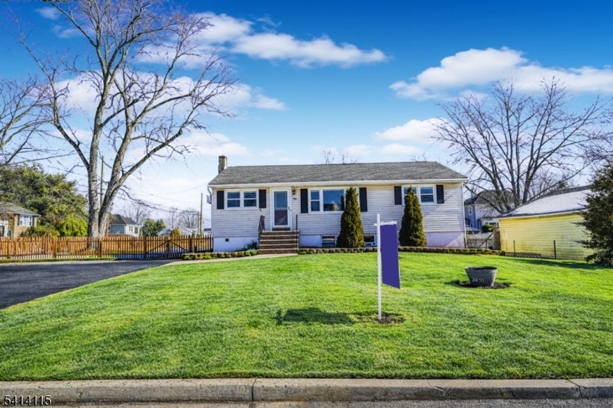 Welcome home to this move in ready ranch on a desirable corner lot that offers comfort, space, and endless possibilities. The main level features 3 bedrooms, 1 full bath, updated kitchen with newer stainless steel appliances, living room, and a formal dining room. The finished basement adds incredible value with a full updated bathroom, two generously sized rooms, an office space, and a separate laundry room. Enjoy year round gatherings in the inviting Florida room, overlooking a fully fenced backyard that provides privacy and space to relax or entertain. The property also includes two sheds for extra storage and a very spacious driveway with ample parking. Situated on a 100 x 100 lot, this home offers plenty of room for outdoor enjoyment and future potential. Conveniently located near major routes 287,18,1,95, schools and shopping centers. Plus, just minutes from Rutgers University. Don't miss the opportunity to make this wonderful home yours!