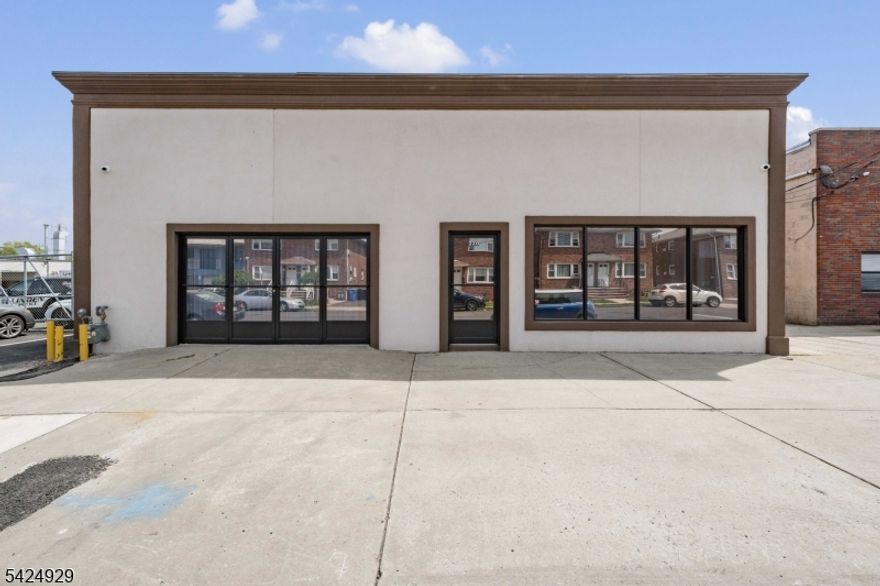Excellent opportunity to lease a highly visible commercial space located on busy Elizabeth Avenue in Linden. This versatile property ha been fully renovated & offers approx 6,130 sq ft. Features a storefront/showroom area ideal for retail or client-facing business operations, along with a spacious warehouse perfectly suited for storage, distribution, or light industrial use. Storefront offers modern kitchen, bath and utility room which can be finished as a private office.The warehouse includes a bay door for easy loading and unloading, making it ideal for businesses requiring efficient logistics and access. The layout allows for a seamless combination of retail/showroom presence in the front with functional warehouse space in the rear. Also includes additional bathAdditional highlights include on-site parking for up to four vehicles, strong street presence with high daily traffic, and close proximity to major highways and NJ Transit, providing convenient access for both customers and employees.Vacant and ready for immediate occupancy. (NNN LEASE) Ideal for a variety of uses including contractor, distribution, showroom, light manufacturing, or service-based businesses.
