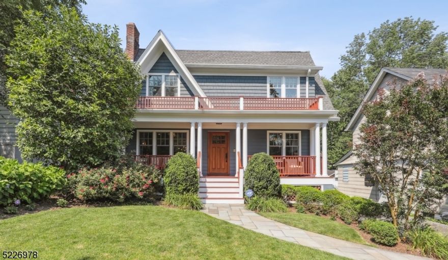 Welcome to the heart of the Wyoming neighborhood in Millburn, where you'll discover a custom-renovated gem offering luxurious living at its finest. This exceptional home boasts 4 BRS & 4 1/2 BTHS, providing unparalleled comfort & privacy for all. Step inside & be captivated by the masterful design executed by renowned architect Tim Klesse. Gleaming oak floors flow seamlessly throughout, complementing the exquisite millwork that graces every corner. Natural light pours in through the generous Pella windows, illuminating the elegant living spaces & creating a warm, inviting ambiance. Prepare to be dazzled in the gourmet chef's kitchen, a culinary haven equipped with top-of-the-line appliances-Wolf 6 burner oven, Sub-Zero fridge & freezer, copper sinks, Travertine floors, walk-in pantry, generous counter top space...which is open to the stunning family room which effortlessly extends onto the slate patio & deep, level & professionally landscaped private yard, perfect for entertaining guests or enjoying quiet moments in nature.  Spread across three floors, this home offers versatility & functionality. The second floor boasts an exquisite primary suite as well as 3 additional bedrooms, providing a serene retreat.  The lower level features a game room, rec room, den/gym & a full bath, offering endless possibilities for relaxation & recreation.  With its unmatched charm & countless amenities, this home truly has it all. Come experience the epitome of luxury living in Millburn.