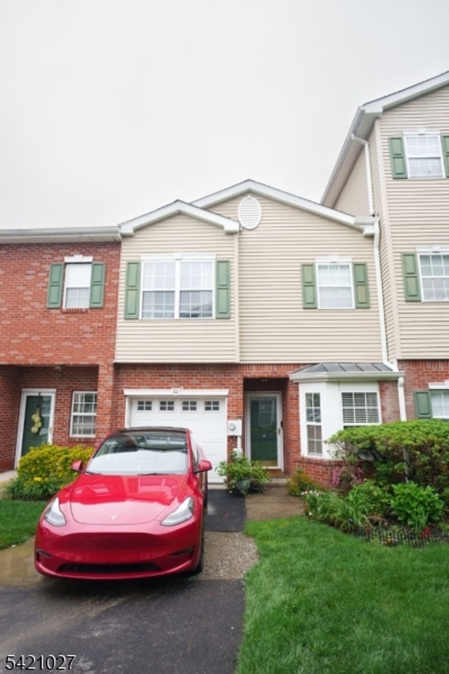 Welcome to this stunning Beautiful 3 Bedroom,2.5 Bath Townhouse in desirable Hunting Meadows section. Meticulously maintained and truly move in ready townhouse offers comfort, style, and convenience. The first floor features an eat-in kitchen stainless steel appliances, and a pantry. A gas fireplace adds warmth to the living room, which opens to a private patio through sliders, creating a seamless indoor-outdoor experience. The main level also features a dining area and convenient powder room and entry to the garage. Ascend to the second floor, where the master bedroom awaits with its own bath, 2 closets and a walk-in. Two additional large bedrooms, another full bath, and laundry room complete the upper level. Ideally located with easy access to NYC bound trains and buses. Nestled close to shopping and fantastic restaurants, this townhouse invites you to savor the perfect blend of comfort and convenience in every detail.