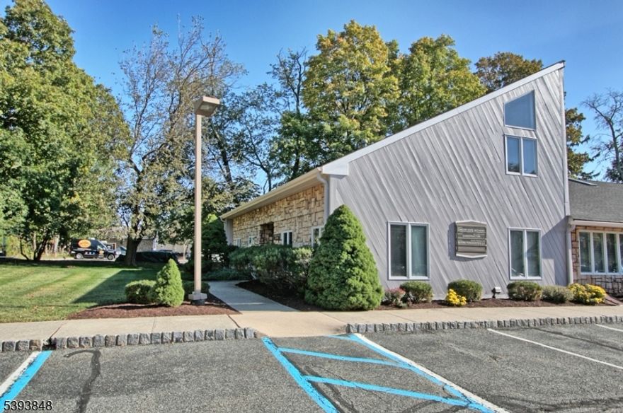 Great opportunity to own a high visibility office condo in a corner location. Large, over 1800 square foot space with conference area, kitchenette, 5 private offices, 2 floors, reception area, and private bathroom. Lots of parking with 37 shared spots and 2 handicap spots. Currently, the offices of a non profit. Zoned Office Professional. Incredible location at the intersection of 24 and North Rd. Floor Plans are available as well as by-laws.