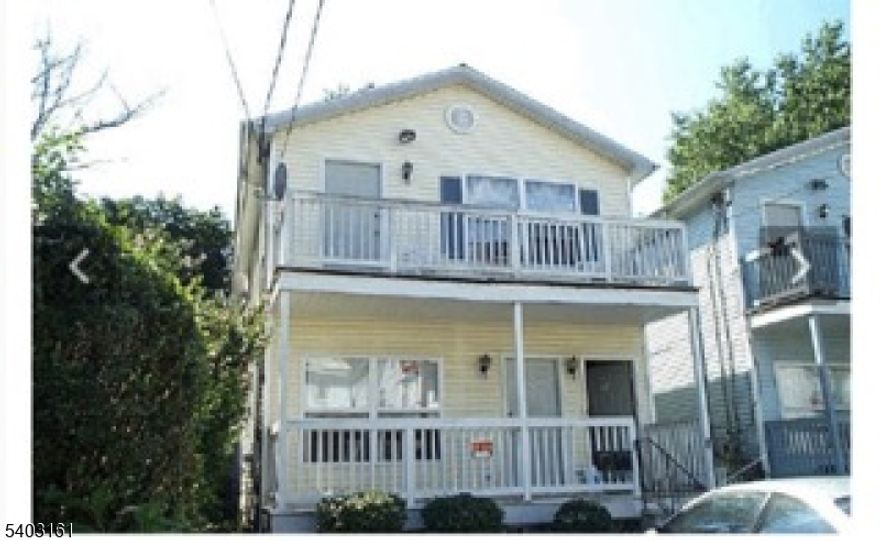 Priced to Sell! Welcome to this 2 family property located in the heart of the Vailsburg section in Newark, NJ! Conveniently located  near public transportation, highways, places of worship, eateries, and more! This home is ready for your personal touch and requiring some TLC.  2 units , both with 3 Bedrooms and 1 and half bath in each. This property also includes a backyard  for your entertaining needs AND A 2 CAR DRIVEWAY.  Property being sold "AS IS" . Buyer is responsible for all permits and CO from town. Perfect opportunity for investors or owners wanting additional rental income.