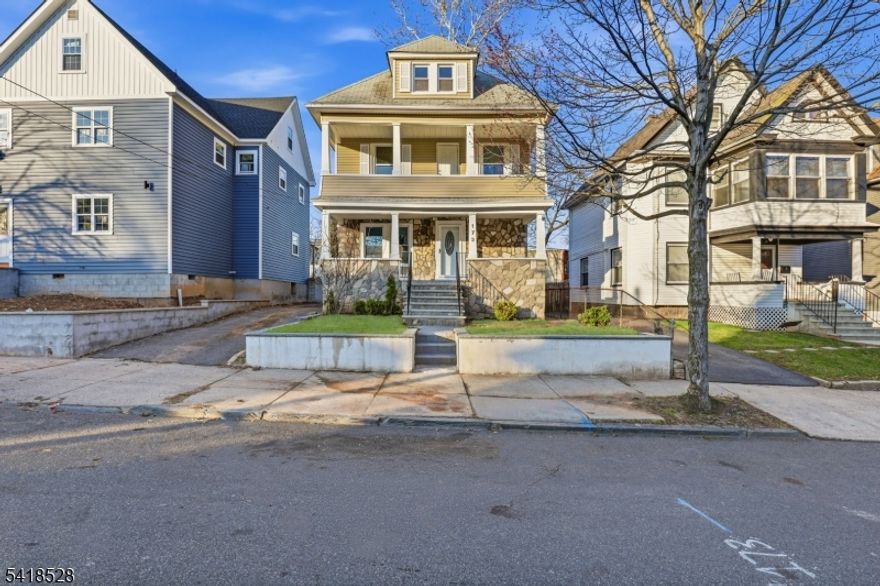Welcome to 173 Renner Ave, a beautifully renovated Colonial offering generous living space, modern updates, and a versatile multi-level layout inthe historical Weequahic section in Newark. This spacious home features five bedrooms and four bathrooms, beginning with a bright first floor that showcases an open layout with a welcoming living room, formal dining area, family room, and a well-designed kitchen with a separate dining area and a half bathroom, creating a seamless flow ideal for everyday living and entertaining. The second floor offers three well-sized bedrooms along with two full bathrooms, including a primary bedroom with its own private bath. The third level includes two additional bedrooms and a convenient half bathroom, while the semi finished basement adds even more flexible space for storage or everyday use. Outdoor features include a deck, open porch, private driveway, and a detached two-car garage, providing both comfort and convenience. With its modern updates, open flow, and expansive layout, this move-in-ready home is a standout opportunity. Grab it before it's gone!