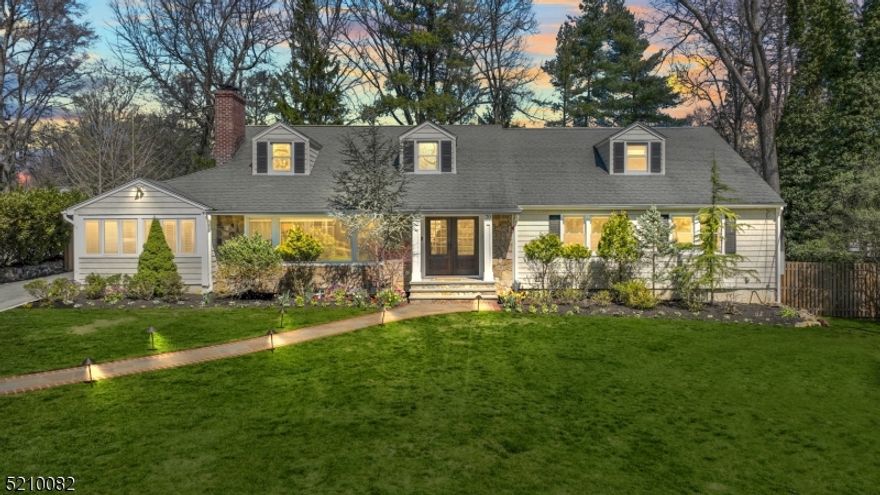 This stunningly upgraded & meticulously maintained 6BD/4BA ranch-style home is situated on a tranquil street. The interior is deceptively spacious & has been thoughtfully reimagined to harmoniously blend entertainment & comfortable living. A bluestone walkway leads to the welcoming front foyer, illuminated by solid wood & glass doors that provide natural light.The generously proportioned LR flows seamlessly into the expanded kitchen & dining area, which boasts a vaulted ceiling w/ wood beam.The kitchen features quartz countertops, a large center island, a barn door pantry w/ pull-out shelves & high-end SS appliances. French doors open onto a beautifully fenced backyard w/ patio & gas grill.The mudroom, laundry & oversized 2-car garage are conveniently located nearby. The FR on the opposite side of the LR provides addl space for relaxation & entertainment.The 1st floor also comprises a primary suite w/ an ensuite bath w/ radiant heated floor, oversized shower, WIC & doors leading to the outside.Two more bedrooms & a full bath complete this level, making it a perfect option for one-floor living. However, the home also boasts a 2nd level w/ 3 more bedrooms and a full bath & a lower level that offers a sprawling rec room, guest bath, gym, 2nd laundry room & bonus space.Notable amenities include zoned HVAC, wholehouse generator, recessed lighting, built-in safe, water softener, sprinkler, & sound system.This home perfectly blends luxury, comfort & convenience in an ideal location.