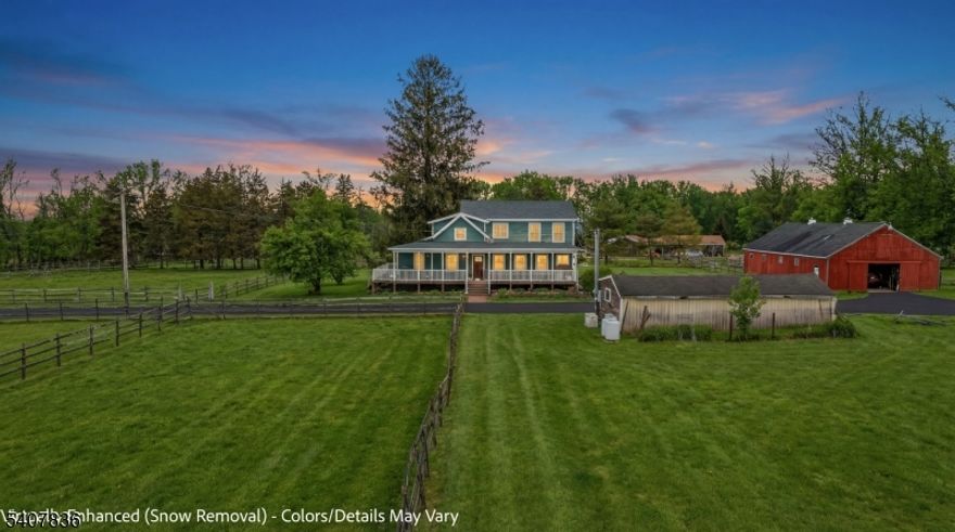 This charming home offers 2 bedrooms and 2 full bathrooms set on nearly 10 acres of farm-assessed land, giving you space, privacy, and added tax benefits. Perfect for equestrian use, the property includes two barns with capacity for up to 20 horses, making it ideal for boarding, training, or your own personal setup. The expansive outdoor space is ready for riding, farming, gardening, or simply enjoying the open countryside. A rare opportunity to own a property that combines comfortable living with true working-land potential whether you're building a business or embracing a quieter lifestyle. Incredible land, endless possibilities make this one-of-a-kind property yours today! The property is being sold as AS IS. There is a large dog on the premises. Do not enter, do not trespass every appointment must have a confirmation. Buyer is responsible for CO. *Some photos are virtually enhanced*