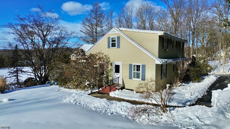 ***Offer Deadline- 3/8/2026- 12pm***Welcome to this charming Cape Cod set on 1.15 acres along Route 94 in desirable Fredon Township. Offering 4 bedrooms and 2 full baths, this home provides a flexible layout with timeless character, abundant storage throughout, and an excellent opportunity to personalize and make it your own. Notable features include a heated basement and heated garage, garage door opener, central vacuum system, a convenient laundry chute, and plenty of storage space in the basement, garage, and throughout the home. Recent improvements add value and peace of mind, including newer dining room and kitchen windows (approximately 1.5 years old), as well as a new front walkway, steps, and retaining wall completed within the last year.Set against the backdrop of Fredon Township's peaceful rural charm, this property offers rolling farmland views, a strong sense of community, and close proximity to outdoor attractions such as the Paulinskill Valley Trail and historic Coursen's Corners. Enjoy the balance of quiet country living with convenient access to amenities along Route 94 and an easy commute to Route 80.A wonderful opportunity to own in one of Sussex County's most sought-after townships bring your vision and unlock the full potential of this inviting home. With the property being partly wooded, an occasional stream flows when it rains, making for an excellent stomping ground for tiny rain boots and a great way to have nature incorporated into everyday life.
