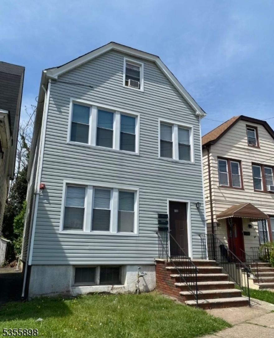 Bring your vision to this versatile 3-family property located in a sought-after Clifton neighborhood, just minutes from shops, restaurants, and local conveniences. Whether you're an investor or an owner-occupant looking to build equity, this property offers tremendous potential and upside. UNIT 2 is vacant (Unit 1 & 3 Occupied), making it an ideal option for a buyer who wants to live on-site while generating rental income from the other two units. This spacious unit, located on the second floor, features 3 Bedrooms, a full Bathroom, Living Room, eat-in Kitchen, and a bonus room/den perfect for a home office or flex space. It also includes a refrigerator, washer, and dryer for added convenience. UNIT 1, on the ground floor, offers a similar layout with 3 Bedrooms, a full Bathroom, eat-in Kitchen, and Living Room. UNIT 3, located on the top floor, is a cozy 1-Bedroom unit with its own Kitchen and Living Room ideal for maximizing rental income. Additional features include a shared backyard, a basement with storage, and washer/dryer hookups for each unit. UNITS 1 and 2 are heated by gas steam, while UNIT 3 uses electric baseboard heating. A rare opportunity in a convenient Clifton location with great income potential don't miss out!