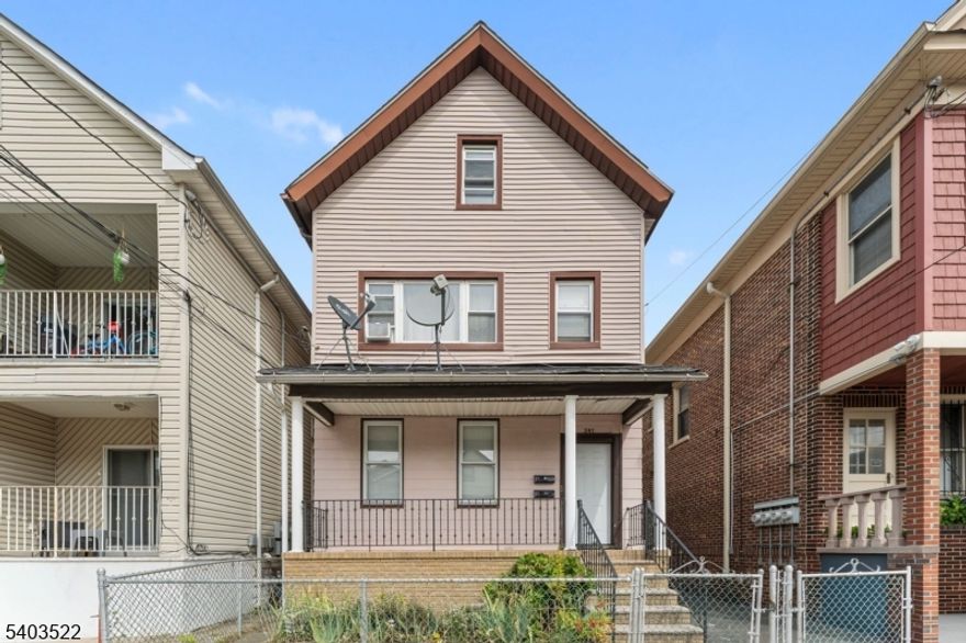 Spacious 3 bed, 1 bath with backyard access. Featuring an eat-in kitchen, living/dining room, and a generously sized primary bedroom, this home provides plenty of room to enjoy. The unit is freshly updated and well-maintained, offering a move-in-ready space that balances charm with function. Located in the desirable Elizabethport neighborhood, you'll be minutes away from major highways, public transportation, shopping, and more. Tenants are responsible for electricity and gas. Landlord covers water, sewer, garbage, and taxes. Pets are conditional. Fees include 1.5 months' security deposit and first month's rent.