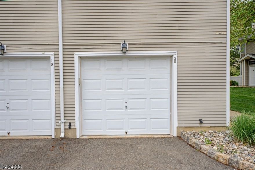 Beautifully maintained end unit townhome offering a perfect blend of comfort and convenience. This inviting residence features a spacious, light-filled layout with an open-concept living and dining area, ideal for both everyday living and entertaining. Newer Wood floors in Living rm, dining rm and bedroom. The kitchen is thoughtfully updated with ample cabinetry, granite countertops, brand new SS oven, microwave and garden window. Newer Dishwasher. All stainless appliances. Bathroom has been updated with granite counters on both sink areas, shower/tub has custom tile surround as well as floor. Lots of storage here with walk in closets and under the stairs finished space for storage. Cathedral ceilings in the Living Room and Loft area with custom ceiling fan. Full size newer washer and dryer. Loft space has a skylight to let lots of natural light in. Great space for an office or guest bedroom. One car garage with outside entrance. There are 2 association pools, gym, tennis and pickleball courts, hike N bike trail from The Hills to River Road park. Great schools from pre K to High School. Enjoy low-maintenance living with outdoor space perfect for relaxing, plus convenient parking and a desirable location close to shopping, dining, and major commuting routes; Rt 287 ad Rt 78. Home Warranty in place for the new owner.