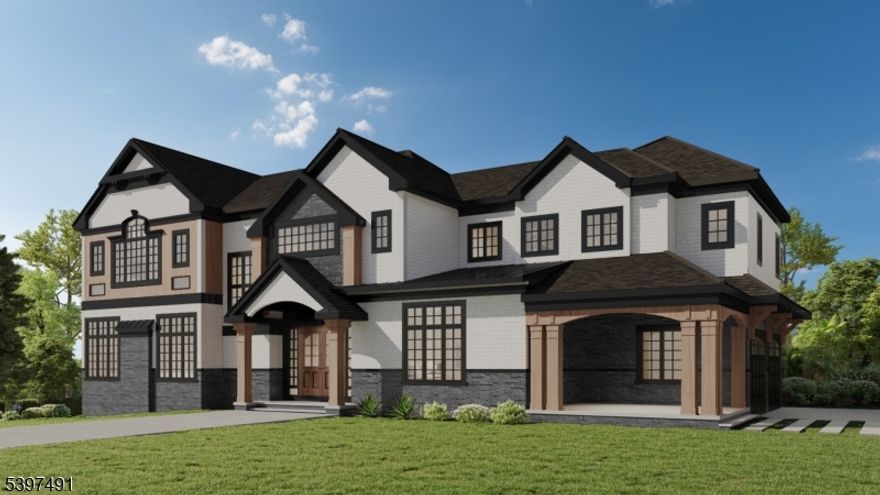 This 4 Bedroom NEW construction custom built home combines a unique style of classic architure with contemporary finishings. This home will feature hardwood floors throughout the house, quartz countertops, shaker cabinets in the kitchen, double front doors with glass inserts on the side, smart toilets with heated seats, night light, remote control, soft close toilets, & emergency flush in all 4 Bathrooms. The Main Bedroom En Suite Bathroom also includes a bidet. There will be heated floors in the Main Bedroom's En Suite Bathroom and in the En Suite Bathroom on the 1st Floor. BEDROOM on the FIRST FLOOR! Medical grade paint w/ antimicrobial properties used in the basement. Whole home filtration and water softener system. The house is over 75% completed. Check back for more photos & details! HOLD HARMLESS AGREEMENT must be signed prior to showing. 60 Day Closing.