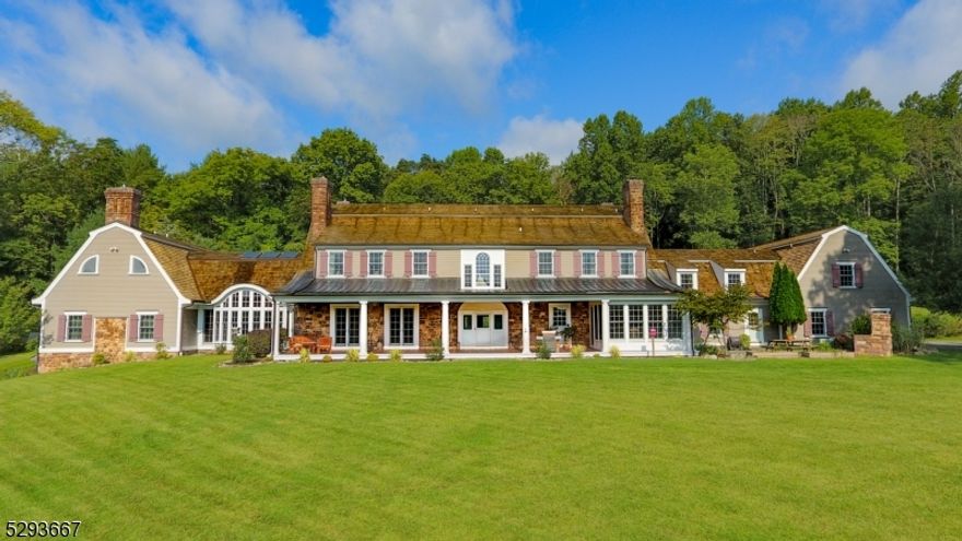 Welcome to this custom-built Pennsylvania Dutch Estate. Words can't describe the caliber of this Estate.  The home has 6 suites with sitting areas, private baths, generous closets.  A primary suite on the first floor.  Superior craftmanship is present at every turn.  11 Foot Ceilings throughout the home including the basement to the beautiful details in the entry foyer, the stone walls in the conservatory and so much more.  Five fireplaces give the home a warm ambiance.  Beautiful kitchen with amazing sunrise views, overlooking the mountains.  A walk out basement with 2 additional bedrooms, Full bath, Living Room and a separate entrance.  A 2000 bottle wine cellar make this home perfect for daily living and entertainment.  A carriage house/ Barn could serve as a perfect guest home or office.  Many mature trees, garden, and scenic views.  Some of the systems in the home have been updated in 2022.