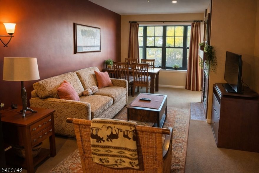 Amazing views overlooking the pool and ski slopes. This fully furnished unit offers a perfect mountain retreat or income-producing opportunity. Features include a convenient kitchenette, oversized bathroom with a soaking tub, cozy gas fireplace, and a well-designed layout with a separate bedroom, living area, and private balcony. Ideally situated at the base of Mountain Creek Ski Resort, with immediate access to skiing, the water park, and world-class mountain biking. The hotel provides on-site laundry facilities and a dedicated owner ski locker for added convenience. Possible owner financing available-MOTIVATED SELLER! Take advantage of the hotel's rental program to generate extra income when the property is not in use. Brand new AC was installed 3 month ago.