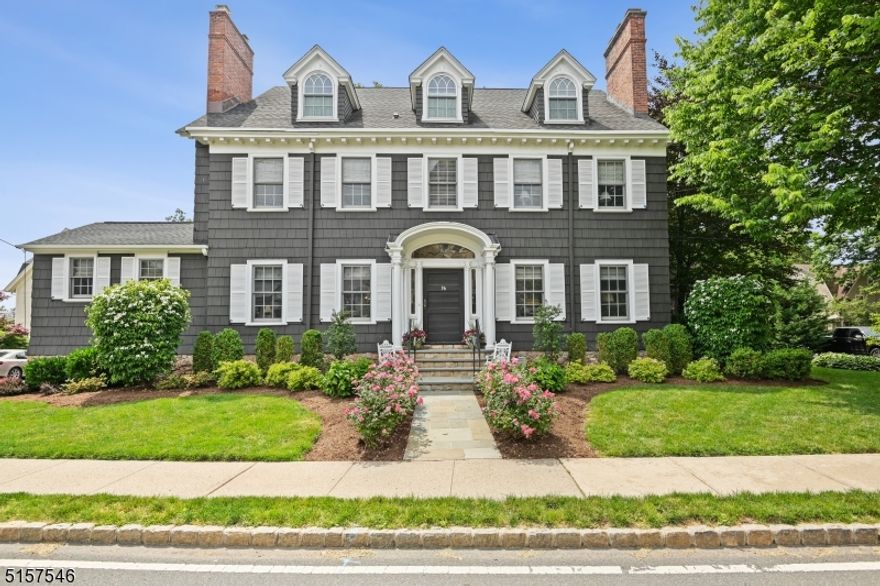 NEW PRICE!!! Northside classic - complete with "in-town" convenience of train station,  Lincoln elementary school, shopping, restaurants,YMCA, The Connection, etc....only blocks away. Special features include: 3 full levels of living space, high ceilings (10'+), great natural light, hardwood floors, coffered ceiling in Living Room, pocket doors and rich chestnut moldings & trim work throughout. Grand size formal rooms perfect for entertaining and spacious kitchen includes center island, separate dining area which opens directly into family room (complete with gas fireplace and built-in book shelves). Additional highlights include a large screened in side porch, convenient butler's wet pantry between dining room and kitchen and a bonus first floor den (or guest ste), complete with private full bath. In addition to the second floor primary bedroom (en-suite w/walk-in closet and updated full bath), there are 3 large bedrooms and 2 renovated full baths. The 3rd level features 3 bedrms, 5th full bath, office and storage room. PLENTY of space for everyone and multiple home office options. Note: Based on zoning (ORC), other business opportunities are an option in this location. WITHDRAWN FOR THE HOLIDAYS but can still be shown.