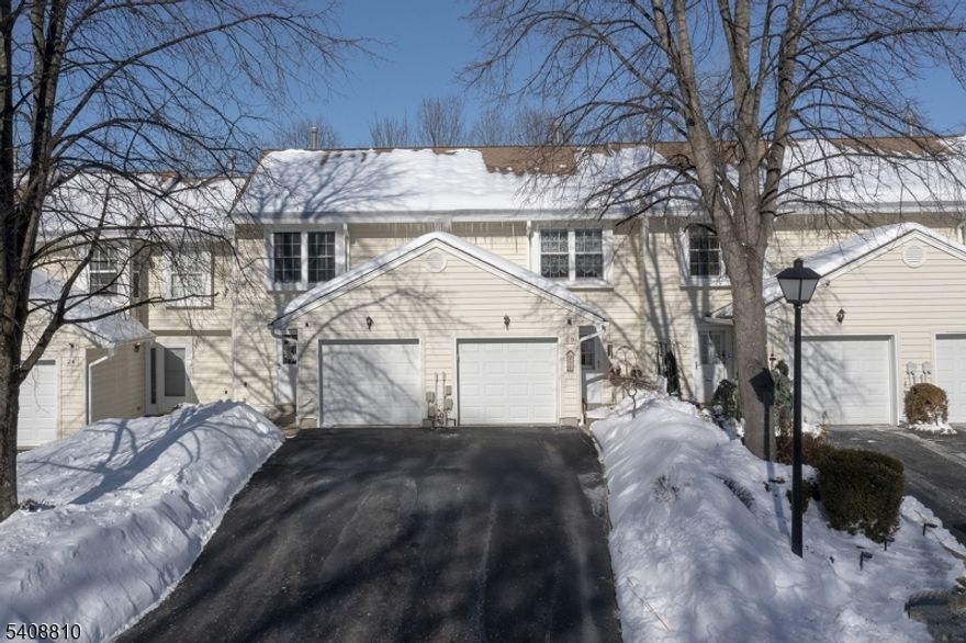Welcome to this extremely well-maintained Hampton Commons townhome offered by its original owner! This home features a bright, open living room with a cathedral ceiling, skylights with shades, and an inviting wood-burning fireplace - a perfect focal point for cozy evenings. The living room is fully carpeted and open to the loft above, enhancing the spacious, airy layout. Andersen slider with new blinds (Feb 2026) opens to an expanded patio with a gazebo and new cover, creating a functional and stylish outdoor space. The updated kitchen includes granite countertops, resurfaced cabinets (2025), laminate flooring (2023), and an oversized walk-in pantry located off the kitchen. Bathroom cabinets were also resurfaced, giving the home a fresh, cohesive feel. The large primary bedroom features two closets and direct access to the Jack-and-Jill bathroom shared with the loft. The loft adds versatility and can serve as an additional sleeping area, guest space, or home office. Major updates include: water heater (2021), Andersen windows and slider, attic fan, washer/dryer (2022), and garage door improvements with new cable and rollers (2023). The community offers a clubhouse, pool, tennis courts, and a walking path. Minutes from Swartswood Lake, Stokes State Forest, and Vernon Township, ideal for swimming, hiking, kayaking, and skiing. Close to shopping, restaurants, Newton Medical Center, and major highways, this home offers comfort and convenience in one package.