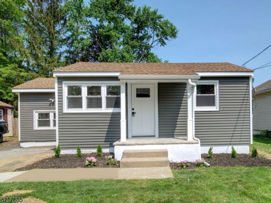 TOTALLY RENOVATED, 3 BEDROOM, ONE BATH RANCH. BRAND NEW APPLIANCES, INCLUDING SAMSUNG STAINLESS STEEL KITCHEN SUITE AND LG WASHER & DRYER. NEW HIGH EFFICIENCY MINI-SPLITS. QUARTZ COUNTERTOPS AND LVT FLOORING. DRIVEWAY WILL BE REPAVED IN TWO WEEKS; UNDERGROUND OIL TANK WAS REMOVED.  LOCATED MINUTES FROM ROUTES 80 AND 46. LAKE HOPATCONG IS NJ'S LARGEST LAKE! BRADY COVE BEACH CLUB MEMBERSHIP IS OPTIONAL. ENJOY BOATING, LAKESIDE DINING, SWIMMING, FISHING & MORE! PERFECT FOR YEAR-ROUND LIVING OR WEEKEND GETAWAY! LESS THAN 1 HR FROM NYC.