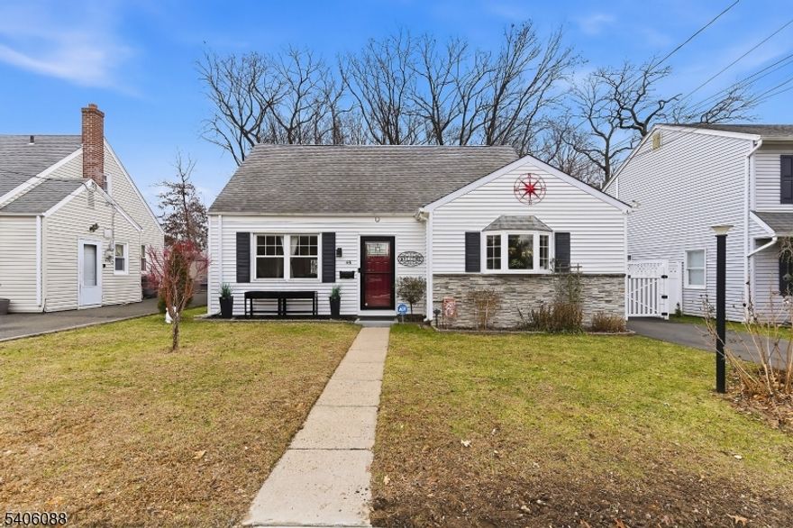 Prepare to fall in love with this perfectly located, beautifully renovated, gem of a home! Every detail has been thoughtfully and tastefully designed so that all you need to do is unpack and enjoy! Tucked away on a quiet road on the Glen Rock border within close proximity to NYC trains & buses! The updated exterior with stacked stone accents and beautiful landscaping creates fabulous curb appeal. Inside, the first floor features a gorgeous renovated kitchen with light and bright custom cabinetry, quartz countertops, radiant heat flooring, triple bay window, spacious laundry closet and a convenient covered side entrance. Indoor and outdoor living seamlessly flow together in the open living room/dining room with sliding glass doors that lead to the trex deck. The expanded first floor primary BR suite offers a sitting room area, walk-in closet, and sliding glass doors to the deck. A tastefully updated full bathroom completes the first floor. The second floor has been expanded with a partial rear dormer to allow for two ample BRs, each with a walk-in closet, and a spa-like full bathroom with walk-in shower. Outside is a private oasis waiting for you to enjoy the trex deck with metal gazebo, hot tub, beautiful perennial plantings and peaceful setting backing up to woods. The property is fully fenced in with an oversized 1.5 car garage. Other features include four zone heating, new mini-split on first floor, updated flooring throughout and closets galore!! Don't miss this one!