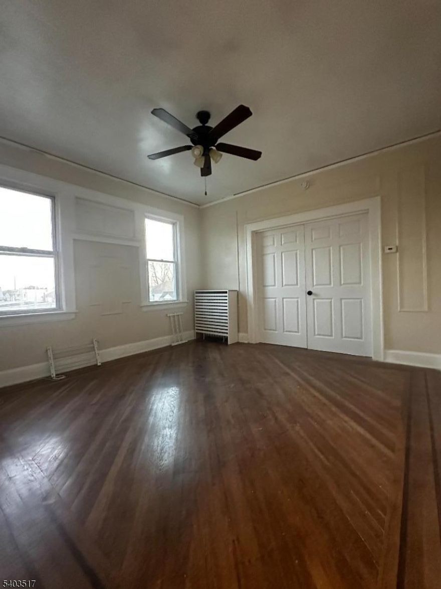 Welcome to this inviting three-bedroom apartment located in a quiet neighborhood. Enjoy a naturally bright apartment hosting a large kitchen and pantry,  comfortable living room,  modern bathroom, and a closed porch ideal for relaxing or extra space. Conveniently situated near public transportation with easy access to NYC and Newark Penn Station, this home is perfect for commuters. Plus, it's just minutes from Weequahic Park, offering beautiful walking trails, sports activities, and a manmade pond perfect for enjoying the outdoors close to home.Comfort, convenience, and community all in one place! Parking available for an additional $50.ALL PROGRAMS WELCOMED!