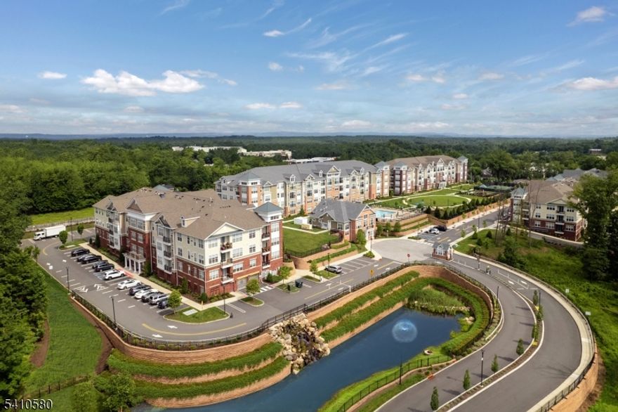 Enjoy luxurious living in this sought after community in Livingston.  This 2-bedroom 2 bathroom boasts a spacious open concept layout & a chef inspired kitchen featuring stone countertops, stainless steel appliances & 42-inch cabinets.  The unit possesses hardwood floors, nine-foot ceilings, walk in closets & full-size washer & dryer.  Tenants appreciate a well-lit covered parking spot included in their rent, with the convenience of elevator access from parking garage to unit.  Come reap the benefits of a state-of-the-art fitness center, clubhouse, pickle/basketball courts, grilling areas & lush scenic walking trails.  Minutes to shopping, local parks & transportation,