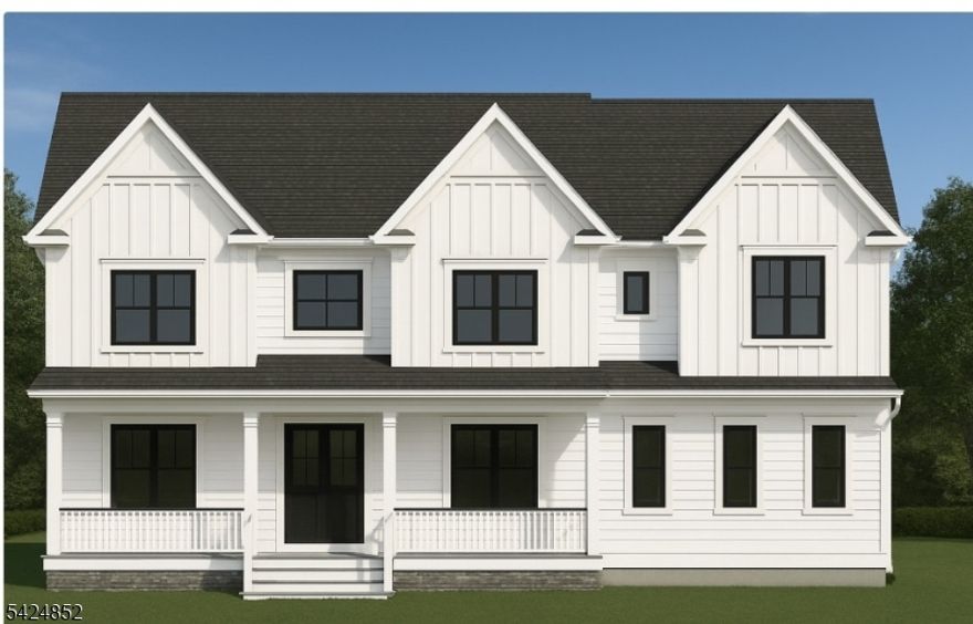 NEW CONSTRUCTION in one of Livingston?s most sought-after neighborhoods, this distinguished Colonial offers approx  5,000sqft of sun-drenched living space across three beautifully finished levels. A dramatic two-story foyer complemented by rich hardwood floors and exquisite custom millwork throughout. The main level is thoughtfully designed for both elegant living and effortless entertaining, featuring formal living and dining rooms, a spacious high-ceiling family room anchored by a striking fireplace, a stylish powder room, and a two-car garage.The gourmet chef?s kitchen is a true centerpiece, showcasing premium appliances, custom cabinetry, an expansive center island, &  both a butler?s pantry and walk-in pantry. Smart home features, including built-in speakers, enhance modern living, while a beautifully designed patio extends your living space outdoors. A private first-floor en-suite bedroom provides ideal accommodations for guest living.Upstairs, the luxurious primary suite serves as a serene retreat, complete with a spa-inspired bath, dual walk-in closets, and a private balcony. Additional bedrooms are generously sized with fitted closets, & a convenient second-floor laundry room adds everyday ease. The fully finished lower level offers exceptional versatility, featuring a recreation room, media/theater room, and an additional guest en-suite.  Additionally a 10-year builder?s warranty included. Ideally located near top-rated schools, shopping, parks & NYC transportation.
