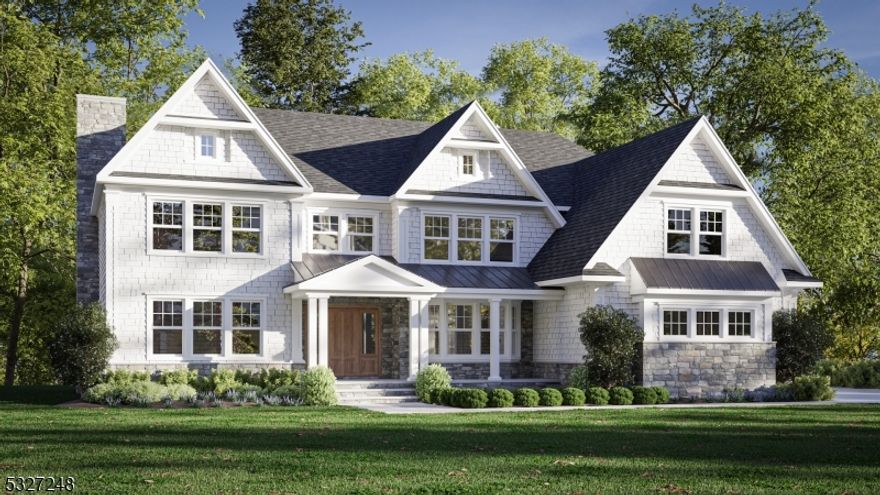 Located on a .63 acre parcel in Wyckoff's highly desirable Sicomac section, this Hampton style colonial spares no expense. Field stone front, cedar shake shingles and copper trim set the stage for nearly 5000 sq ft. of expertly designed living space.(Approx +1250 sq. ft. finished basement)  Special features include grand 2 story foyer with herringbone wood floors, chef's kitchen, butler's pantry, 1st floor bedroom, open living floor plan, en suite bedrooms and a 3 car, 2 story garage. Custom options still available. Ready for early Spring delivery. A must see!