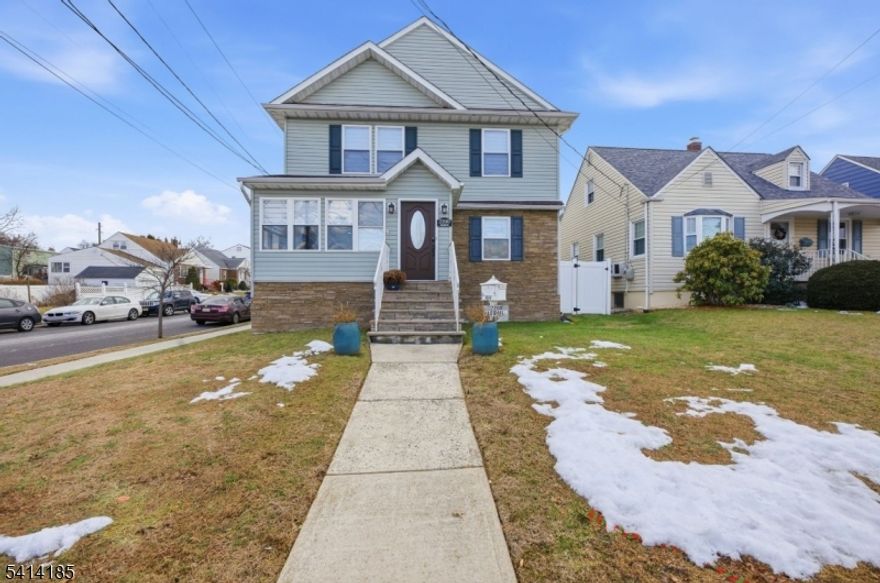 Beautifully renovated Colonial offering 3 spacious bedrooms and 2.5 updated bathrooms. This move-in-ready home features central air conditioning and forced hot air for year-round comfort. Enjoy the added benefit of solar panels with no monthly bill for the panels, providing exceptional energy savings. Ideally located just minutes from the Garden State Parkway, Route 78, and Route 22, making commuting a breeze and conveniently situated only a few short blocks from shopping, dining, and public transportation.A perfect blend of modern updates, energy efficiency, and prime location   don't miss this opportunity!