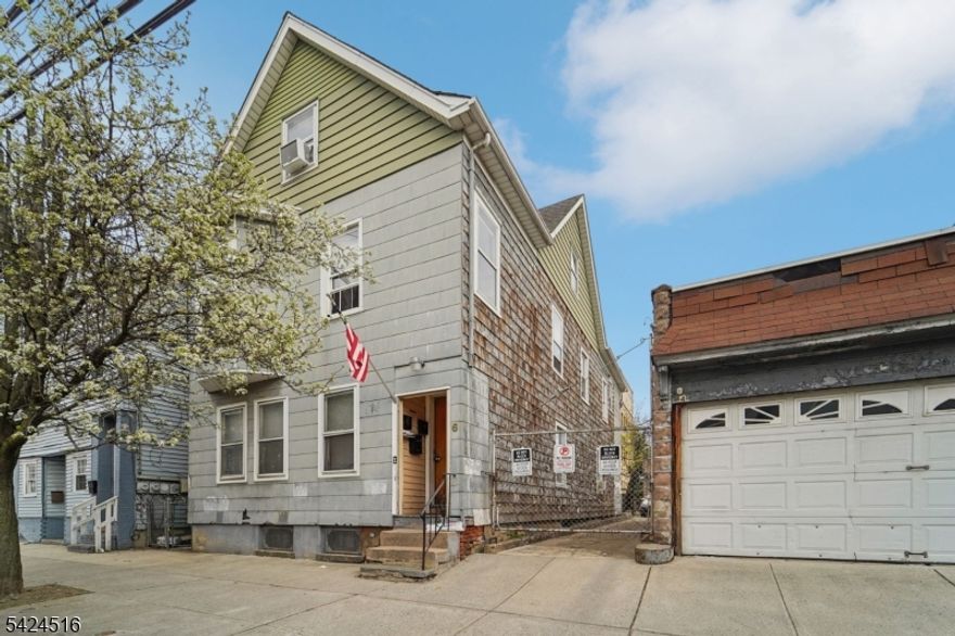 Excellent investment opportunity! This spacious 3 Family home features first and second floor units, each offering a Living Room, Kitchen, Dining Room, 3 Bedrooms, and Full Bath. The third floor unit includes a Living Room, Kitchen, 2 Bedrooms, and Full Bath. Unfinished Basement, two detached 1 car garages, and a detached 3 car garage in the rear (being sold as is condition), providing ample parking and storage. Conveniently located near shopping, dining, major highways, and public transportation. Property has 2nd lot that is included in sale. Each lot is 25 x 100.