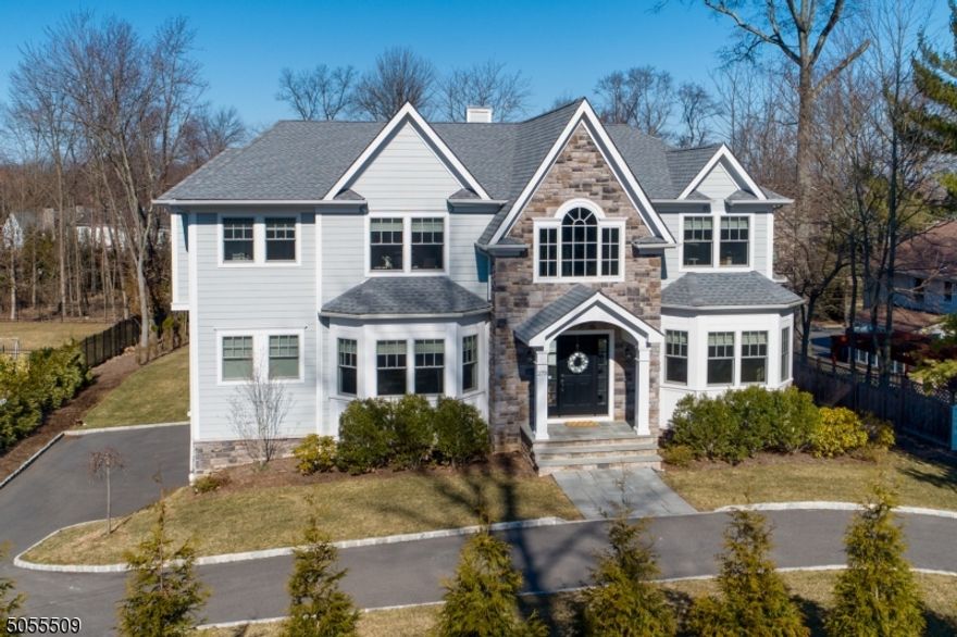 Breathtaking BETTER THAN NEW (3 years young!) custom stunner.  Magnificent home in sought after Short Hills w/ easy access to MDT Train. Features abound in this move-in ready 7 bedroom, 6.1 Bath. Open floor plan w/ soaring ceilings & wood floors w/ walnut inlay. Chef s Kitchen w/ marble countertops, white custom cabinetry, commercial Thermador appliances, multiple Pantries, & dreamy Bfast Room. Elegant LR & Formal DR. FR w/ coffered ceiling, fireplace & access to outdoors. 1st Lvl Ensuite Office/Bedroom + a 2nd Office/Playroom. Outdoor entertaining w/ Deck & flat backyard. MB Retreat w/ dual custom Walk-In Closets, tray ceiling & spa-like bath. 4 other BRs w/ huge closets and chic baths. 2nd fl Laundry.  Lower Lvl w/ custom Mudroom, rec room, Exercise Room, Au Pair Room/office, Full Bath & 3 Car Garage..