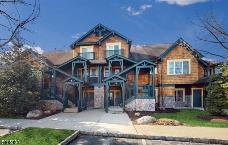 Charming 1 bed / 1 bath ground-floor resort condominium at the base of the Mountain Creek Ski and Water Park-ideal for weekend escapes or full-time living. Located steps from the ski lifts, this bright unit offers immediate access to hiking and biking trails in summer and skiing, snowboarding, and snowshoeing in winter. The open-concept living area features a recently renovated kitchen with modern cabinetry, stainless appliances, and stone countertops, flowing into a cozy living room centered around a gas fireplace. Large windows and a private patio bring mountain views and fresh air inside, perfect for morning coffee or apres-ski gatherings. The bedroom is roomy and quiet on the ground floor, and the full bathroom is well-appointed with contemporary finishes.  Resort amenities include: onsite shuttle to lifts, heated pool and hot tubs, fitness courts, ski storage, fire pit, gated community and shared BBQ/picnic areas. Key features:-Ground-floor, easy access patio- Renovated kitchen: stainless appliances, Quartz countertops- Gas fireplace in living area- Close to ski lifts; direct access to hiking and biking trails- Heated pool, hot tubs, fitness center, ski storage-On-site parking, concierge, rental management available