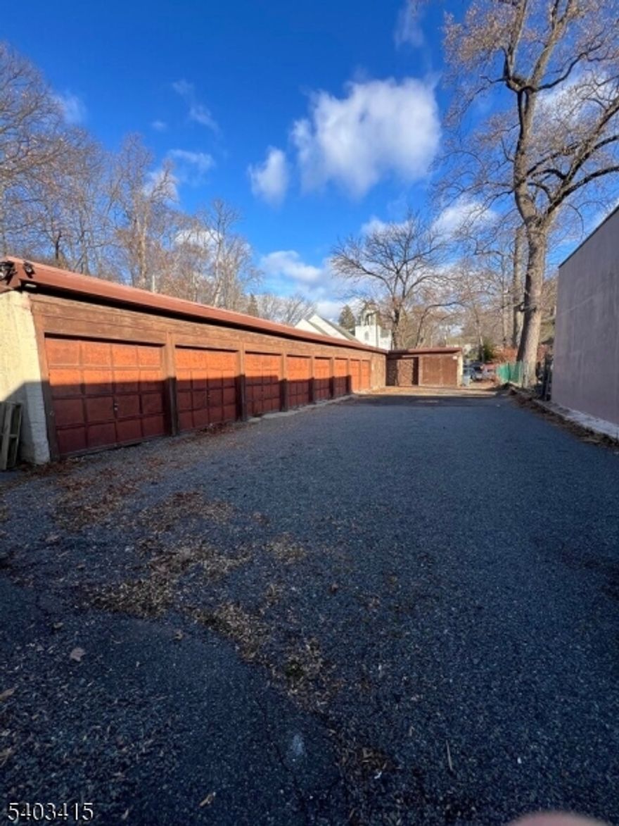 Garage storage area available. 8 feet wide, 18 feet deep, 7 feet high. Conveniently located in the Maplewood Village.