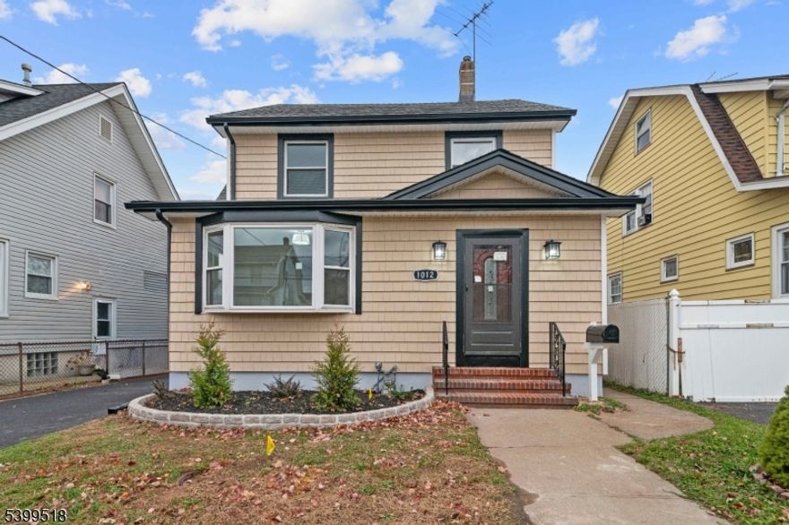 Completely renovated, 4 bedroom, 2.5 bathrooms with a finish basement and attic. 2 car garage and a fully fenced backyard. Central AC, hardwood floors. New roof, siding and driveway and all new utilities and appliances. Centrally located near all public transportation and major highways.