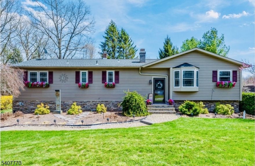 LOCATION, LOCATION, LOCATION!!! STOP YOUR SEARCH! THIS IS THE ONE! SPECTACULAR, CUSTOM, EXPANDED 4BD 2.5BTH RANCH NESTLED ON PARKLIKE GROUNDS IN ONE OF VERNON TWP.'S MOST SOUGHT AFTER ENCLAVES!  MINUTES TO NJ TRANSIT BUS LINES & ROUTES 23 & 287!*APPROXIMATELY 2000 SQUARE FEET + FULL/DAYLIGHT/WALK-OUT FINISHED LOWER LEVEL APPROX 900 SQ FT*METICULOUSLY UPDATED & MAINTAINED WITH A TRUE EYE FOR DETAIL! (HOME HAS BEEN COMPLETELY REDONE OVER THE LAST 8 YEARS)  FEATURES/UPDATES INCLD NEW/NEWER: KITCHEN WITH GORGEOUS GRANITE, STAINLESS STEEL APPLIANCES & CUSTOM BACKSPLASH, ALL APPLIANCES INCLD, GLEAMING HARDWOOD FLOORS, EXPD FRML DINING ROOM WITH CSTM NOOK, OPEN/ AIRY FLR-PLAN, CUSTOM- GLASS ATRIUM/DEN W WD-BURNING STOVE FOR ALL THE FEELS, NEW CERAMIC TILE BATHS-DIVINE DESIGN, 2ND WOOD BURNING FIREPLACE IN THE FAM RM, NEW WINDOWS, 14 X 20 NEW SPACIOUS TREX DECK WITH HARD WIRED CUSTOM LIGHTING PACKAGE & 5 FT WIDE STAIR CASE, NEW SIDING, GUTTERS & ROOF, NEW CUSTOM SHADES & BLINDS STAY, NEW CARPETING IN BEDROOMS, NEW PROFESSIONAL LANDSCAPING & PAVER WALKWAY, NEW HT WATER HEATER, NEW WELL TANK, FURNACE WAS COMPLETELY REFURBISHED, NEW WELL HEAD, BSMENT FRIDGE STAYS, GENERATOR WITH DEDICATED PLUG INCLD IN SALE, BAR IN FAMILY ROOM STAYS & NEW SEPTIC 2009! *NATURAL GAS THROUGH ELIZABETH TOWN GAS* MINUTES TO: RT 23 & 287, CRYSTAL SPRINGS RESORT, GOLF, SKI, WATER PARK, RESTAURANTS, HORSEBACK RIDING, SHOPPING, HIKING, BIKING, FISHING, FARM TO TABLE STANDS! ***BUYER FAILED TO PERFORM***