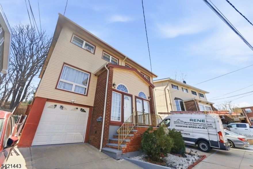 Welcome to this beautifully maintained semi-attached home tucked away in one of North Bergen?s most peaceful and private settings. This charming residence offers 4 spacious bedrooms and 2.5 bathrooms, thoughtfully designed for both comfort and functionality and provides incredible flexibility and can easily serve as a mother-daughter setup.Step outside and you?ll instantly feel transported?your private backyard backs directly onto a serene, secluded area with no buildings behind, where the sounds of birds create a truly tranquil escape. It?s hard to believe you?re in North Bergen when enjoying this peaceful outdoor space.Located on a quiet one-way loop street, this home offers minimal traffic and added privacy, as only residents typically pass through?creating a safe and neighborly atmosphere.Parking is never an issue here, featuring a garage plus two additional outdoor spaces, for a total of three parking spots?ideal for commuters heading into New York City.This home perfectly blends convenience, privacy, and versatility?an exceptional opportunity you don?t want to miss.