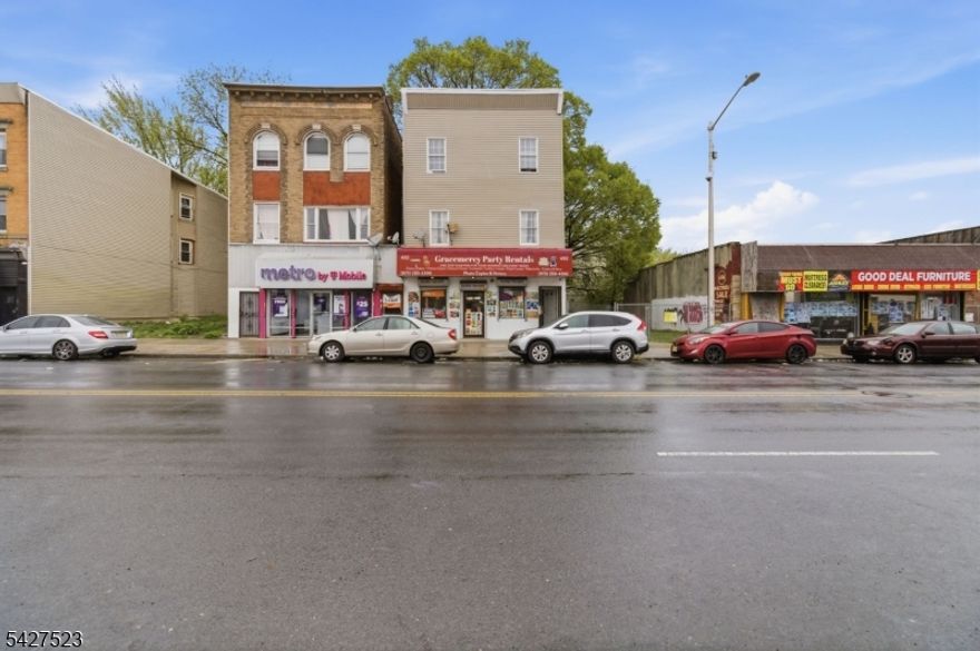 Turnkey Mixed-Use Gem on Springfield Avenue! Welcome to 492 Springfield Avenue in Newark, NJ an exceptional investment opportunity combining strong income potential with prime commercial exposure. This versatile property features two generously sized residential units, each offering 3 bedrooms and 1 full bath, thoughtfully designed with separate utilities to maximize convenience and efficiency. The street-level commercial space presents endless possibilities perfect for retail, office, or service use while benefiting from outstanding visibility along one of the West Side's most active corridors. High foot and vehicle traffic make this an ideal setting for attracting steady business. Ideally located near public transportation, schools, shopping, and neighborhood amenities, this property appeals to both quality tenants and thriving businesses alike. Positioned in a rapidly developing area, it offers incredible upside for investors, owner-occupants, or entrepreneurs seeking a dynamic live-work setup. A rare chance to secure a high-performing asset in one of Newark's growing districts don't let this opportunity pass you by!
