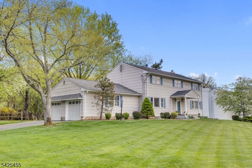 Perfectly positioned in a sought-after Bridgewater neighborhood with charming, tree-lined sidewalks, this beautifully updated Colonial has thoughtful upgrades throughout. Gleaming hardwood parqquet floors flow across both levels (including under the second-floor rugs), setting the tone for warm, sun-filled interiors.The main level offers a spacious LR & DR, a welcoming FR with a cozy FP, & a bright breakfast area that opens seamlessly to a designer kitchen. Featuring granite countertops, luxury-line cabinetry, SS appliances, & generous prep space, this kitchen is as functional as it is stylish. A beautiful sunroom provides the perfect spot to relax and enjoy views of the backyard year-round.Upstairs, 4 generously sized bedrooms include a serene primary suite complete with a huge WIC & a private, updated bath. The huge partially finished basement w/ half bath adds valuable living space, ideal for a rec room, media room, gym, or playroom.Step outside to enjoy the expansive yard, w/ 2 sheds, new front yard irrigation system (2023), while a whole-house generator (2025) adds peace of mind. Additional major updates include a new roof (2024) and water heater (2025), offering true move-in-ready confidence.Conveniently located near Rts 202/206, 22, and I-287, this home offers easy access to shopping, parks, &  vibrant dining scene of Bridgewater and nearby downtown Somerville. Situated within the highly rated Bridgewater-Raritan School District, this home truly has it all.