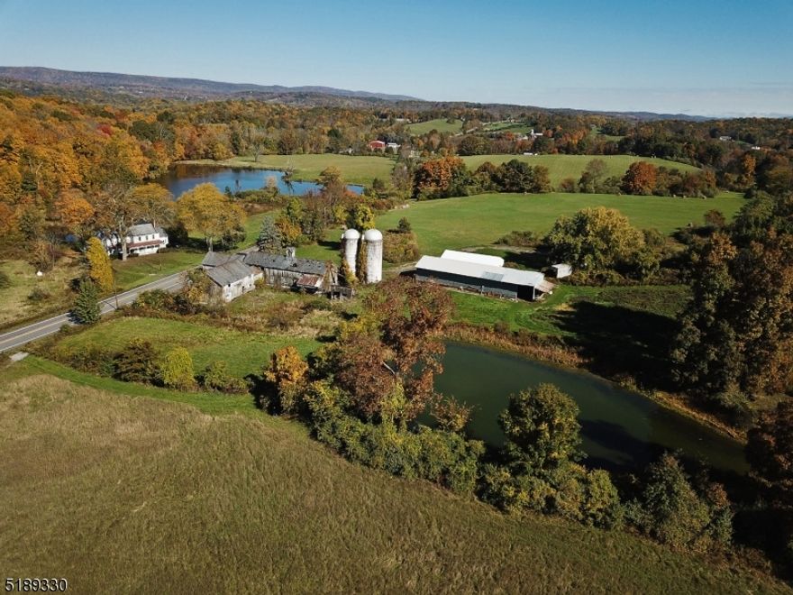 An incredible opportunity to own almost 245 acres of GORGEOUS property in Hampton Township.  Two spectacular parcels are offered together and include rolling acres, a house, barns and silos.   This property has been a multi-generational dairy farm for over 200 years and is offered for the first time.  Don't wait to obtain this amazing property.  All structures need rehab and are sold in as-is condition.