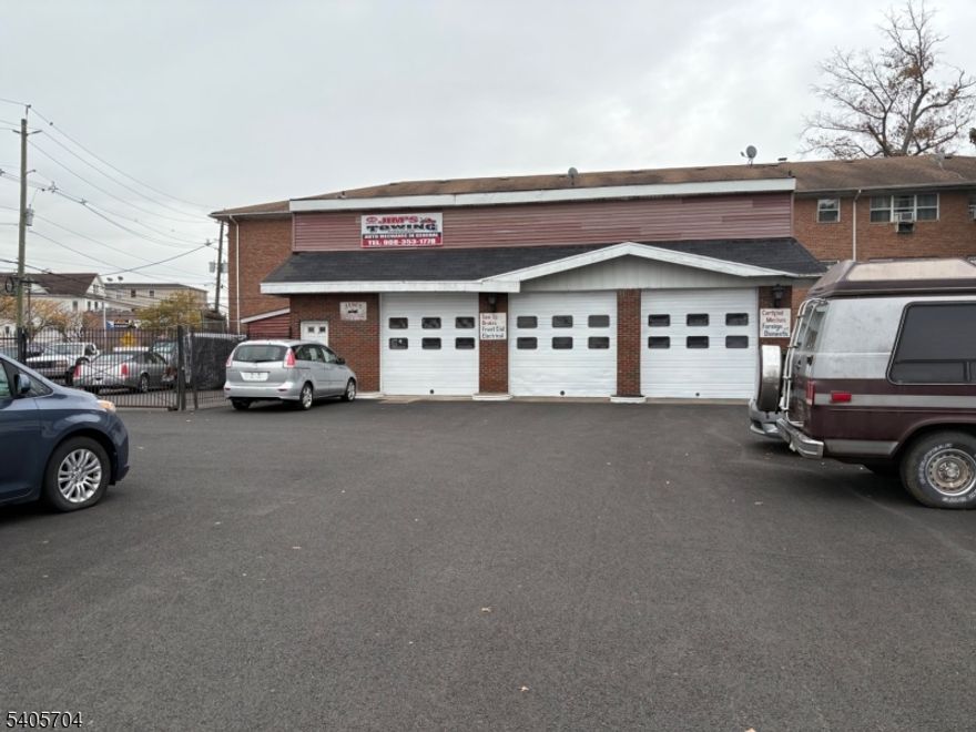 Located on high-visibility and very busy corner property in Elizabeth.