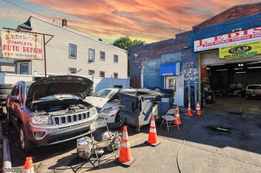 Great Industrial Investment in Irvington!Industrial property currently used for auto with excellent income potential. Features include spacious warehouse/work area, high ceilings, drive-in access, and convenient location near major highways. Strong opportunity for investors or owner-users in a high-demand industrial market.
