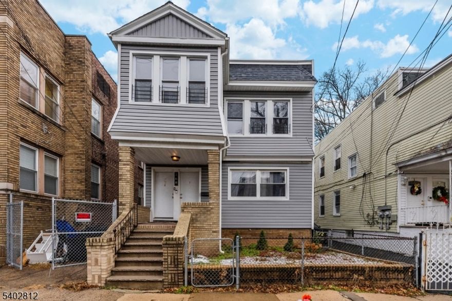 Welcome to this renovated second floor unit in the Weequahic section of Newark. This renovated unit offers 3 bedrooms, 1 full bath, a renovated kitchen with quartz counters and stainless steel appliances, large living room, a bonus space for a pantry and a bonus room that can be used as an office or 4th bedroom. This unit is conveniently located to schools, Beth Israel Hospital, transportation, parks & much more. All utilities are the responsibility of the tenant. Come see one of the best priced rentals on the market today.