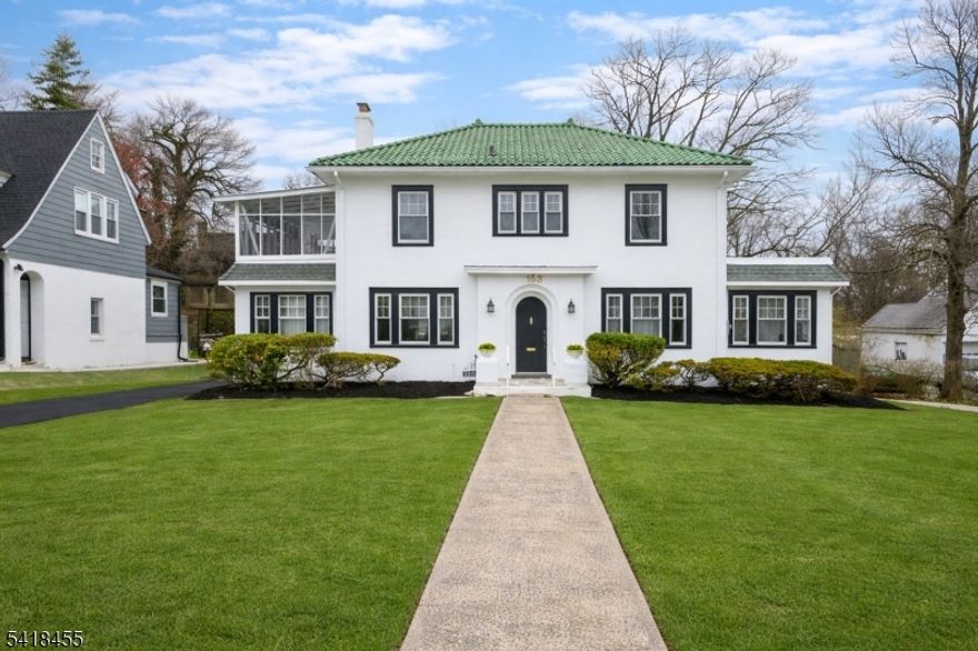 Stunning Spanish Colonial Revival"inspired residence offering timeless character and modern updates, ideally located in the beautiful and sought-after Seven Oaks section. This beautifully maintained and renovated home features 5 bedrooms, 4 full and 1 half bathrooms, blending classic architectural charm with today's lifestyle needs.The home showcases signature elements of its style, including a stucco facade, graceful arched entry, and thoughtfully designed interior spaces filled with warmth and character. Hardwood floors and new windows enhance both the aesthetic and efficiency of the home, complementing its spacious and functional layout.The first floor offers a versatile bedroom, ideal for a home office, guest suite, or multi-purpose living space. Generously sized bedrooms provide comfort and flexibility, while the finished basement with a full bathroom adds valuable additional living space perfect for recreation or entertaining.A standout feature is the second-floor screened-in patio, offering a private, elevated outdoor retreat perfect for relaxing, morning coffee, or unwinding in a serene setting.Designed for both everyday living and hosting, this home opens to a beautifully renovated in-ground pool and a brand-new deck, creating the perfect outdoor oasis just in time for summer enjoyment. An attached garage adds convenience and everyday functionality.