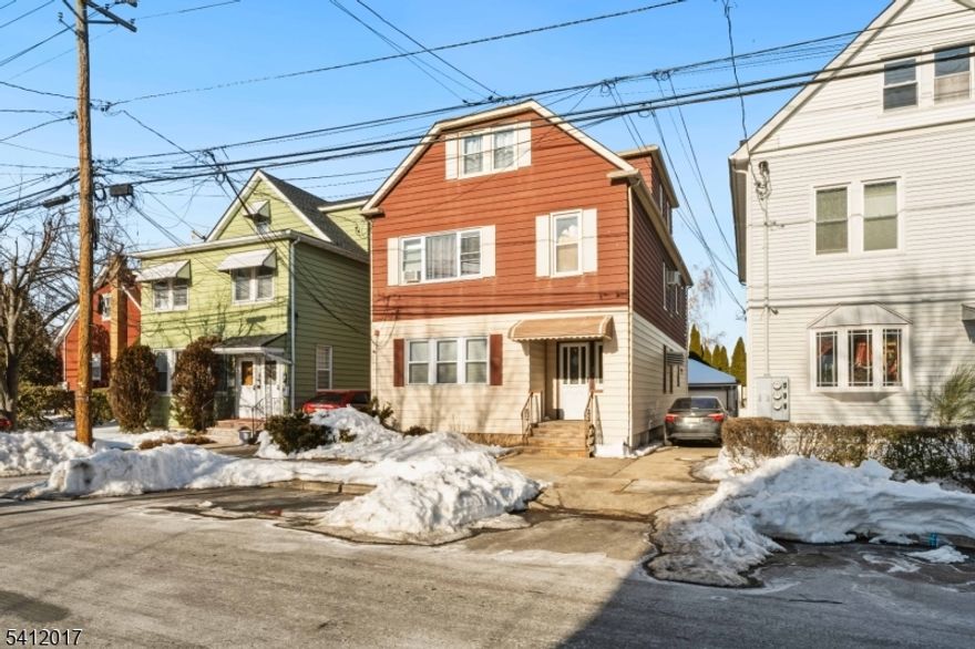 Income-Producing Multi-Family Opportunity in Clifton!Welcome to 106 Speer Avenue, a well-maintained three-family Colonial in the heart of Clifton, NJ. This versatile property offers three separate units, ideal for investors seeking a steady rental income or an owner-occupant looking to offset costs.Each unit features comfortable living spaces, baseboard heating, and wall A/C units, ensuring year-round comfort. The property includes two detached garages and off-street driveway parking, providing convenient and secure parking for all residents. The level lot makes the home easily accessible.Located in a prime Clifton neighborhood, this home is close to transportation, shopping, schools, and places of worship, offering convenience and accessibility for tenants. The brick exterior and traditional Colonial design provide timeless curb appeal.Whether you're looking to generate income from all three units or live in one while renting the others, 106 Speer Avenue combines flexibility, accessibility, and strong investment potential. Don't miss this opportunity to own a turnkey, income-producing property in a sought-after location!