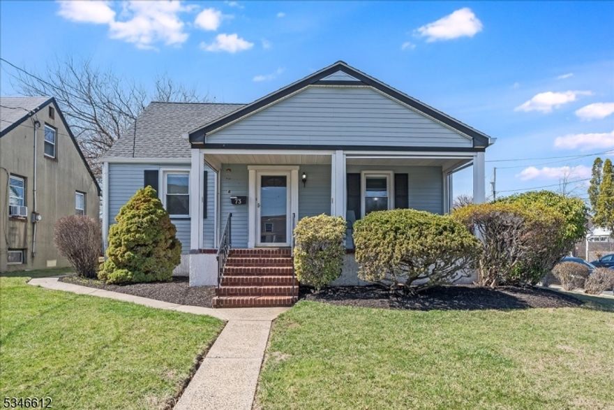 Just minutes from the NJ Turnpike, this charming 3-bedroom, 1-bath custom Cape Cod is the perfect start to homeownership! The inviting lemonade front porch offers the flexibility to be screened in or left open to enjoy warm-weather days. Step inside to a freshly painted interior, where the living room features beautiful hardwood floors and space to create a cozy dining area.  The quaint kitchen boasts built-in glass door cupboards and room for a breakfast bar. Two comfortable bedrooms with hardwood floors and the main bath complete the first level. Upstairs, you'll find a spacious third bedroom with ample room for a sitting area and additional storage.  The unfinished basement provides plenty of storage options, while the backyard is ideal for entertaining. A detached one-car garage and additional parking space add convenience.  This prime location offers easy access to a nearby park with a picnic area, as well as Washington Avenue's exciting new restaurants and the URSB Carteret Performing Arts Center, and the forthcoming waterfront park. Don't miss this wonderful opportunity schedule your showing today!