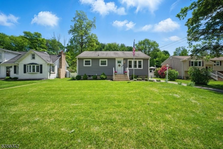 Available July 1. 3 Bedrooms, 2 full baths "clean as a whistle" home. Completely renovated, top to bottom just a few years ago. Light and bright living room. Functional and updated kitchen with gorgeous countertops & SS appliances. An abundance of windows lets in great natural light throughout. 3 generous sized bedrooms. Large, updated bathroom with tub shower. Spacious, finished basement with full wet bar and 2nd full bath. Washer and Dryer. Plenty of storage. Enjoy the privacy of a wooded yard, patio area and room to roam. Oversized detached garage and carport. Friendly, quiet cul de sac with annual block parties. Walking distance to Jonathan Woods trails, over 300 acres of protected forest or opt to join Cooks Pond or Rock Ridge Lake for summer fun. All in desirable Denville, known for an active downtown with events, shopping and restaurants. Easy access and close to major highways and commuter (bus & train) in NYC Direct. Top Rated Schools. Long term leases encouraged. Landlord would prefer NO pets but will consider for VERY WELL qualified tenant.