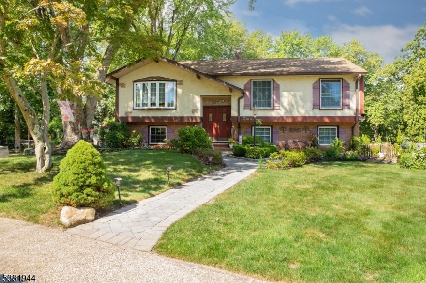 One will be impressed with the maintenance and care this home has!!! Step into the beauty of light and open-ness of the living room and dining room, Large kitchen with skylights and great ceilings, custom made wood wall-hung cabinets, this kitchen  opens into a 3 season sun/florida room with all walls of insulated Pella windows and door leading to deck for those nights of grilling. No maintenance decking , overlooking a gorgeous salt water pool with solar energy! Flowers and veg garden shows such care! Pond sustains fish, plus outdoor firepit, and shed!  First level has a primary bedroom with door leading to a bathroom, plus 2 other bedrooms, As you walk downstairs you have a fourth bedroom plus family room which has a sliding glass door out to the outdoor backyard patio, and access to the upstairs deck! A few amenities are walking distance to school, and bus. Close to all shopping, real stucco with brick enhancements, newer vinyl siding, double tier trex deck, this home was truly maintained and enjoyed!!! HIGHEST AND BEST OFFER PACKAGES DUE SATURDAY, SEPT. 13TH AT 1:00PM