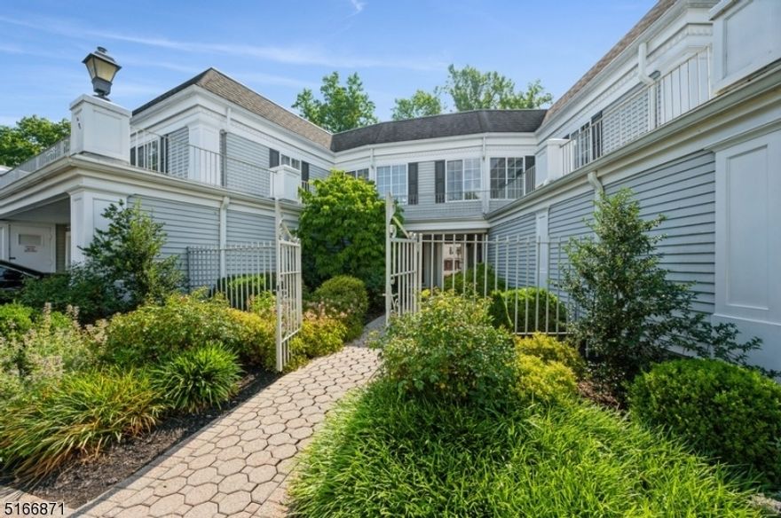 Modern townhouse offering style, comfort, and convenience! Live the lifestyle you've dreamed about in this spacious, two-story townhome w/ 3BD 2 1/2 BTH & an attached 1-car garage. Tucked into the Sutton Woods community with a pool and tennis courts, this unit offers all the benefits of suburban living without the yard work or maintenance. Highlights include Brazilian cherry hardwood floors in the living and dining rooms, two balconies w/views of the Passaic River & woods, custom millwork throughout, and three large walk-in closets. Beyond the large, tiled foyer, the open interior flows from the large living room and formal dining room to the eat-in kitchen. The kitchen boasts warm cherry cabinets, stainless steel appliances, beautiful granite counters and backsplash, and a large walk-in pantry. From the dining room, step outside to the private balcony with treetop views, perfect for morning coffee and evening wine. A walk-in pantry, powder rm, and access to the attached garage complete the first floor. The second floor includes the primary bedroom suite w/2 WIC, a private balcony, and a sumptuous en suite bathroom with a dual sink vanity, soaking tub, and glass shower. There are 2 addt'l bedrooms, one w/a WIC, plus a full hallway bathroom and convenient laundry room. Situated in a quiet, beautifully landscaped community bordering parkland, this townhome is just minutes to the Chatham & Summit train stations, stores, eateries, parks, and RT 78 & 24.