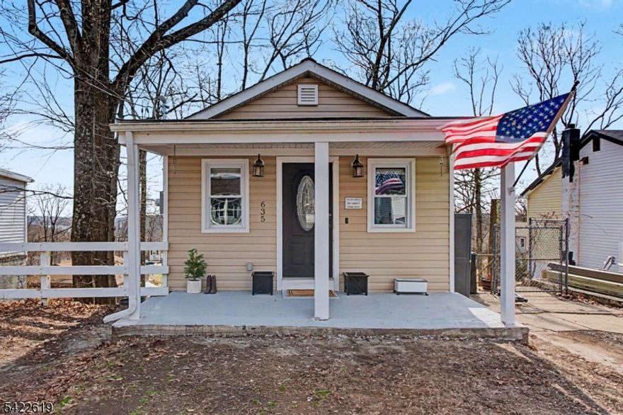 Charming home featuring an expansive, fenced-in backyard perfect for entertaining, relaxing, and enjoying scenic lake views from the large deck, conveniently accessible from the open kitchen. The outdoor space offers privacy and plenty of room for gatherings, play, or quiet enjoyment. The kitchen has been recently updated with brand-new flooring and cabinets (2026), creating a fresh and modern feel. The home also features fresh paint throughout and a cozy living room ideal for everyday comfort. Upstairs, the primary bedroom adjacent to a generously sized main bath, offering a comfortable retreat. Recent updates provide peace of mind, including a new roof (2023) and a new water pump (2025). Nestled in a cute, welcoming neighborhood near one of New Jersey's largest lakes, with easy access to shopping, dining, and local amenities this home offers the perfect blend of charm, convenience, and lifestyle.