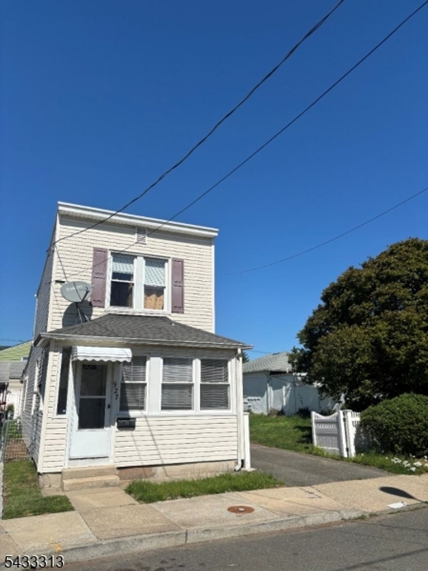 Located in a convenient section of Linden, this 2-bedroom, 1 full bath home offers great potential for an owner-occupant or investor. The property is livable and functional while offering an excellent opportunity to add your own updates and personal touches over time. Features include a spacious driveway with parking for up to 5 cars, a detached 2-car garage, and a private yard. Conveniently located near shopping, schools, major highways, and public transportation. Priced to sell and full of potential ? don?t miss this opportunity!