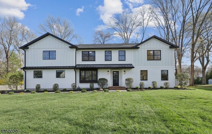 Welcome to this stunning 2025 newly built home in the heart of Florham Park! This exquisite 5-bed, 4-bath residence offers the perfect blend of modern elegance & thoughtful design. Step inside to a spacious open floor plan that seamlessly connects the chef's kitchen, complete w large center island & top-of-the-line SS appliances, to the inviting dining & family rooms. The eat-in kitchen breakfast bar provides a cozy space for casual meals, while the open dining room is perfect for hosting gatherings. Brand new solid white oak hardwood floors run throughout the home. On the 1st floor, find a convenient flex space (office/playroom/bedroom) & full bathroom, along with a mudroom just off the 2-car garage. The 2nd floor is home to the luxurious master suite, featuring a tray ceiling, 2 huge WICs w custom shelving & a lavish ensuite bathroom w an oversized shower & freestanding tub. 4 additional guest bedrooms, including a princess suite w WIC & private ensuite bath, provide space & privacy for all. Finally, the 2nd floor laundry completes the upper level. Downstairs, the finished basement is ideal for a media room, gym, or playroom. Step outside to enjoy the deck & large backyard, perfect for entertaining. Located in a quiet neighborhood with low taxes just minutes from downtown Florham Park & Madison, this home offers the perfect combination of luxury, convenience & community. Be the first to move into this 2025 newly built dream home by luxury home builder DaSilva Homes!